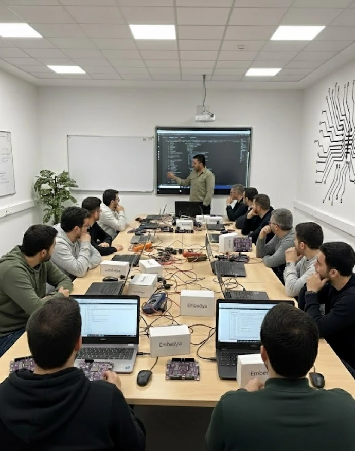 BSP geliştirme eğitimi kapsamında yapılan uygulamalı sınıf çalışması